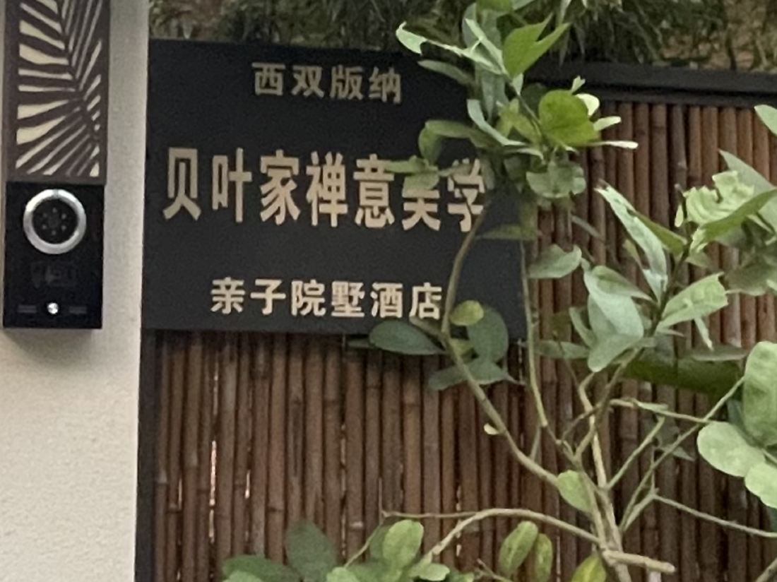 Xishuangbanna Beiyejia buddhist aesthetic parenting villa hotel